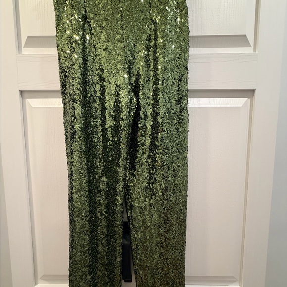 ASOS Sequin Slouchy Pants Size 10 - Picture 4 of 10